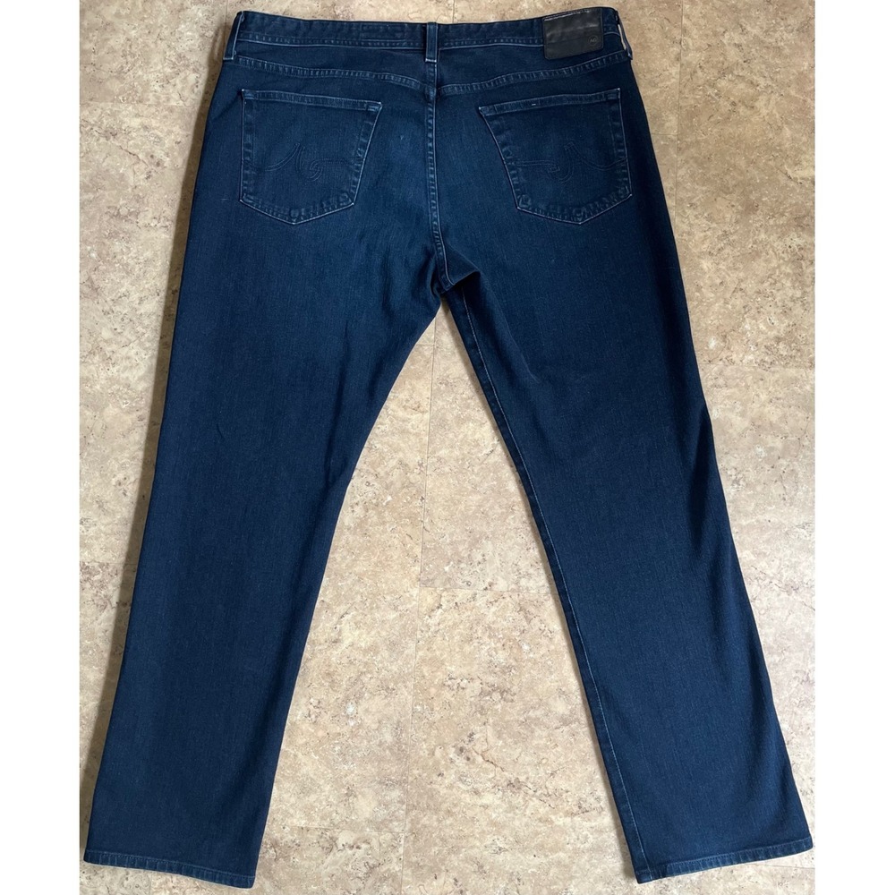 AG Adriano Goldschmied Graduate Tailored Leg Jeans Mens Indigo Blue Denim 40x32 - Picture 3 of 15
